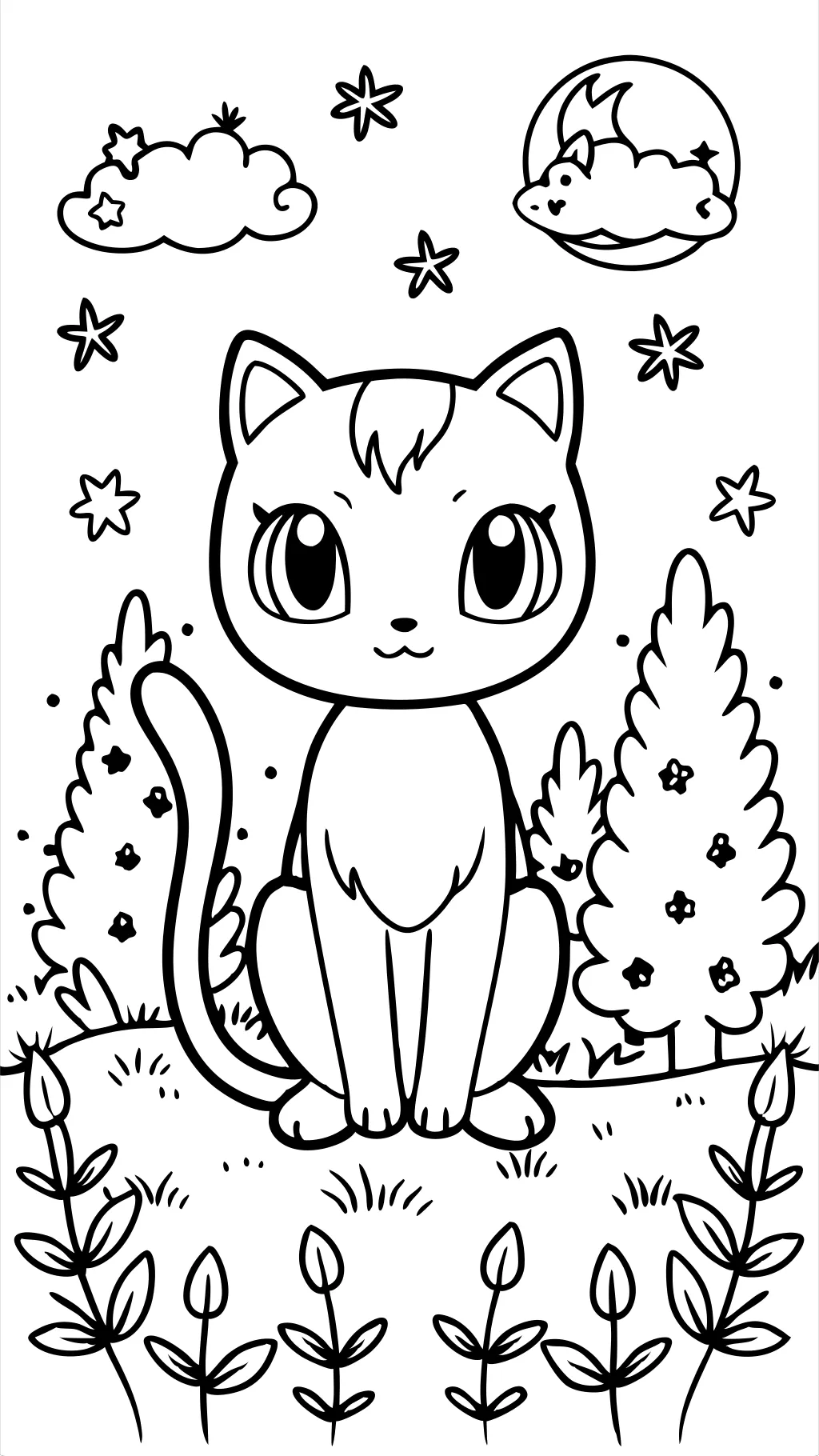 coloring pages mew